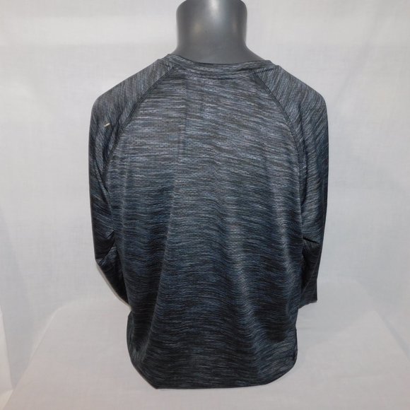 HEAD Mens L Black gray Long Sleeve Activewear Crewneck Shirt - Picture 7 of 9